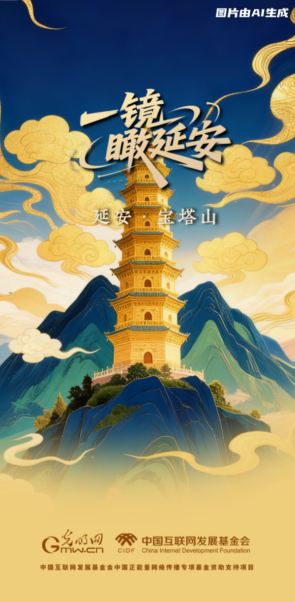 牛客栈 一镜瞰延安·AI海报｜这些延安的文旅打卡点，你了解多少